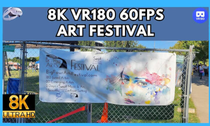 Art & Sunshine: Exploring the Big Four Arts Festival (8K VR180) Art & Sunshine: Exploring the Big Four Arts Festival (8K VR180)
