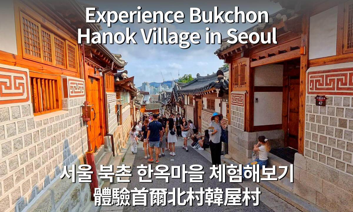 Korea Seoul Travel|Bukchon Hanok Village (Korean Traditional Houses)