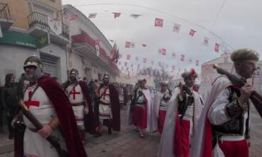 MOROS Y CRISTIANOS de Valverde de Júcar. Tradiciones en el Mundo Rural. Vídeo en 180°
