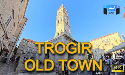 🇭🇷  Trogir Croatia Old Town 360° Virtual Tour 🏰✨ VR Video 🇭🇷  Trogir Croatia Old Town 360° Virtual Tour 🏰✨ VR
