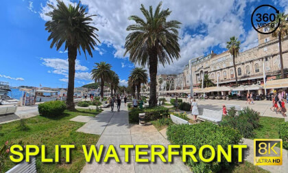 🌅 Split Riva - Waterfront, Croatia 🇭🇷 8K 360° Virtual Walk | Late Summer Sunday Stroll 🏖️ VR Video 🌅 Split Riva - Waterfront, Croatia 🇭🇷 8K 360° Virtual Walk | Late Summer Sunday Stroll 🏖️ VR
