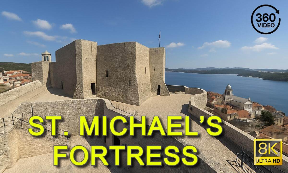 🏰 St. Michael’s Fortress 360° Virtual Tour | Šibenik, Croatia 🇭🇷