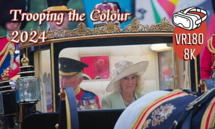 See the Royal Family at Trooping the Colour 2024 in 8K VR180 | King’s Birthday Parade London VR Video See the Royal Family at Trooping the Colour 2024 in 8K VR180 | King’s Birthday Parade London VR