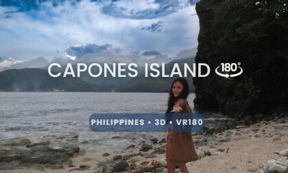 Hidden Zambales Gem 😳 Capones Island Philippines VR180 Hidden Zambales Gem 😳 Capones Island Philippines VR180