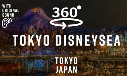 Tokyo DisneySea 🇯🇵 Japan | 360° Walking Tour | Original Sound VR Video Tokyo DisneySea 🇯🇵 Japan | 360° Walking Tour | Original Sound VR