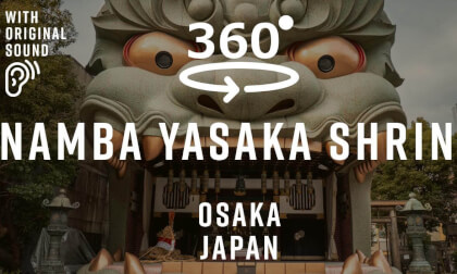 Namba Yasaka Shrine, Osaka 🇯🇵 Japan | 360° Walking Tour | Original Sound Namba Yasaka Shrine, Osaka 🇯🇵 Japan | 360° Walking Tour | Original Sound