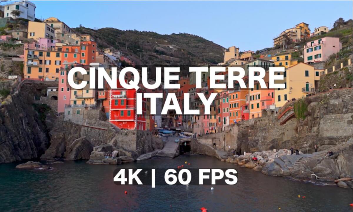 🌊 Cinque Terre – Italy’s Colorful Coastal Paradise in 4K