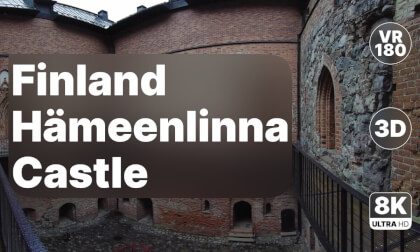 Finland Hämeenlinna Castle - Historic Castle Tour 8K 180 3D Finland Hämeenlinna Castle - Historic Castle Tour 8K 180 3D