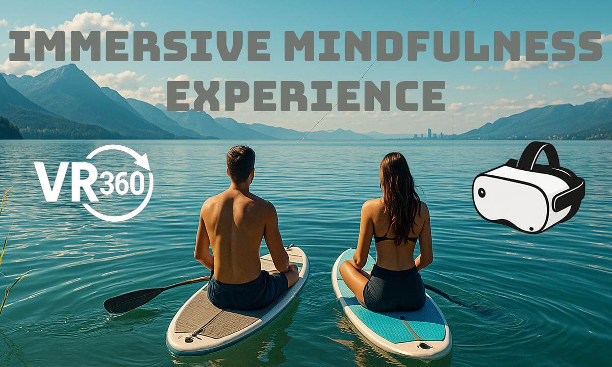 8K 360 VR - Immersive Meditation Experience on a Lake