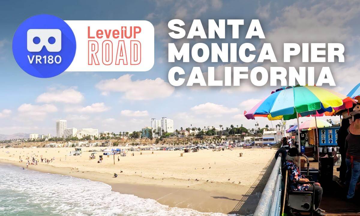 Santa Monica Pier California in VR180