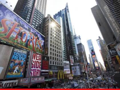 Super Bowl 23 Times Square