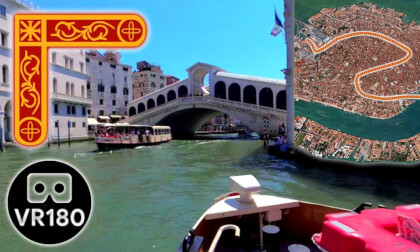Venice VR - Through the Grand Canal - VR180 360 3D