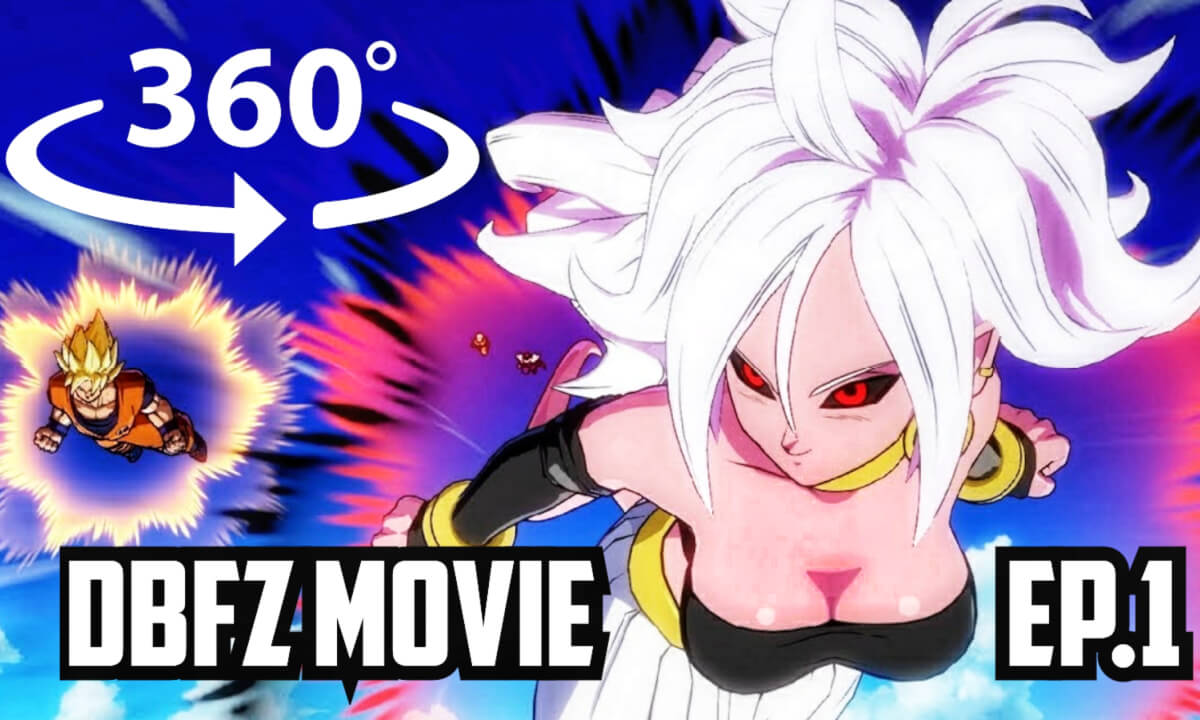 360° Dragon Ball Z (DBFZ) MOVIE | DBZ Cutscenes | Super Warrior Arc. (Part 1/3)