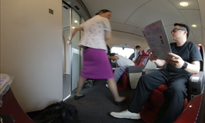 10min | Changshu–Zhangjiagang HSR Business Class VR Video 10min | Changshu–Zhangjiagang HSR Business Class VR