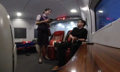 24min | Zhangjiagang–Taicang HSR Business Class VR Video 24min | Zhangjiagang–Taicang HSR Business Class VR