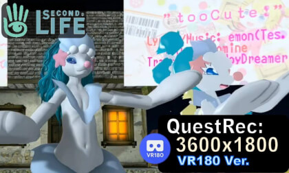 too Cute! (English Cover) ( Secondlife - VR180 Ver.) too Cute! (English Cover) ( Secondlife - VR180 Ver.)