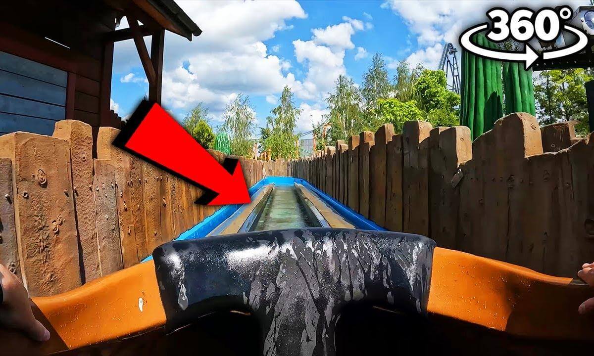 Toffifee Gold Mine - Energylandia 2022 (360°) (POV) (Zator, Poland) GoPro MAX
