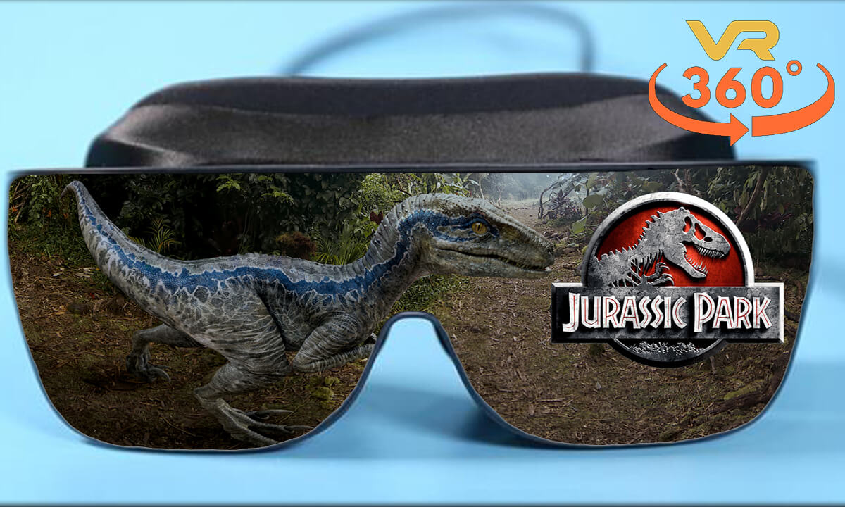 Jurassic World Blue VR 360° VR360 VR Video DeoVR
