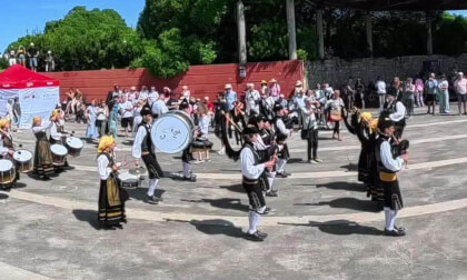 360º xalgar943  Gaiteros, Día de Asturias en Gijón