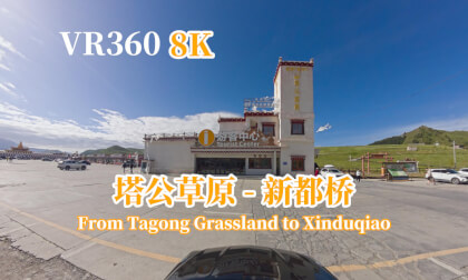 【VR360 8K】From Tagong Grassland to Xinduqiao 塔公草原到新都桥 VR Video 【VR360 8K】From Tagong Grassland to Xinduqiao 塔公草原到新都桥 VR
