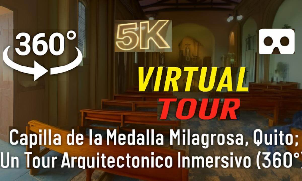 Capilla de la Medalla Milagrosa, Quito: Un Tour Arquitectónico Inmersivo (360°)
