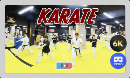 空手練習風景 Karate Training Scene 6K VR180 3D 空手練習風景 Karate Training Scene 6K VR180 3D