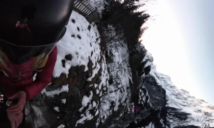 Night Time Base Jump - Join for this leap of a cliff ! Night Time Base Jump - Join for this leap of a cliff !