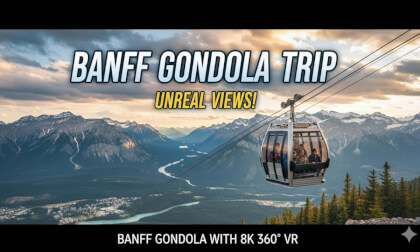 Banff Gondola 8K 360 VR Travel Vlog | Sulphur Mountain & Sky Bistro Experience Banff Gondola 8K 360 VR Travel Vlog | Sulphur Mountain & Sky Bistro Experience