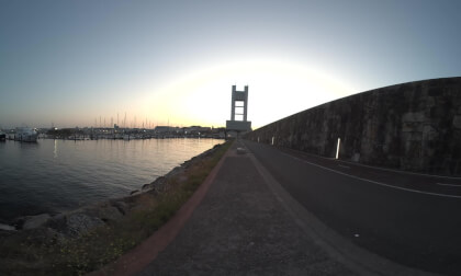 Paseo por el Dique de Abrigo. A Coruña (VR180 3D) Paseo por el Dique de Abrigo. A Coruña (VR180 3D)