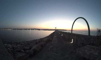 Atardecer desde el faro del Dique de Abrigo. A Coruña (VR180 3D) Atardecer desde el faro del Dique de Abrigo. A Coruña (VR180 3D)