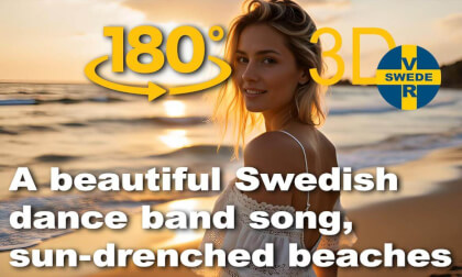A beautiful Swedish dance band song, sun-drenched beaches A beautiful Swedish dance band song, sun-drenched beaches