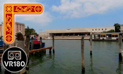 Venice VR - Arrival of a new Dock - VR180 360 3D Venice VR - Arrival of a new Dock - VR180 360 3D