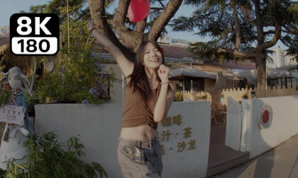 An impromptu dance under the sunset An impromptu dance under the sunset