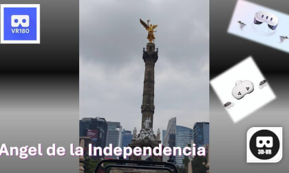 VR180 Angel de la Independencia CDMX #VR180 #Mexico #3D #CDMX VR180 Angel de la Independencia CDMX #VR180 #Mexico #3D #CDMX
