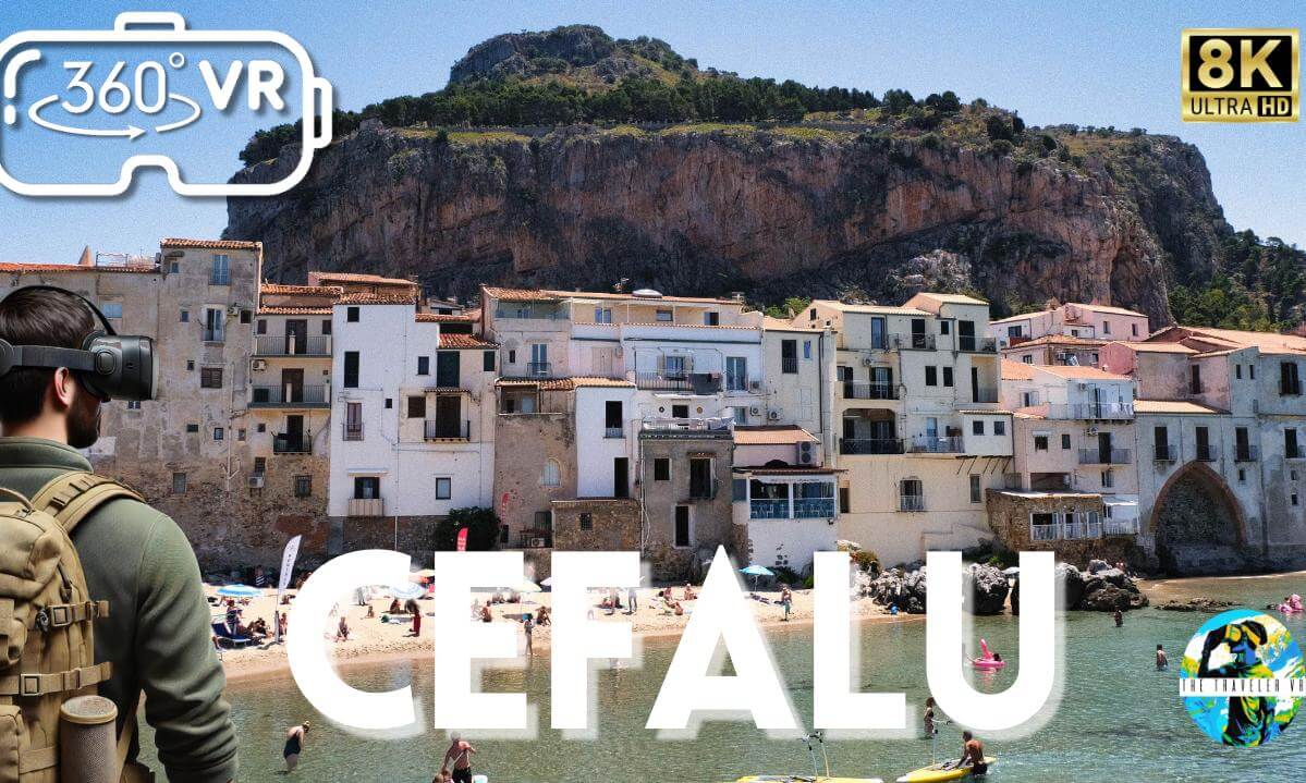 Two Epic Sicilian Spots in One Day! Cefalu and Tindari 360° VR Tour