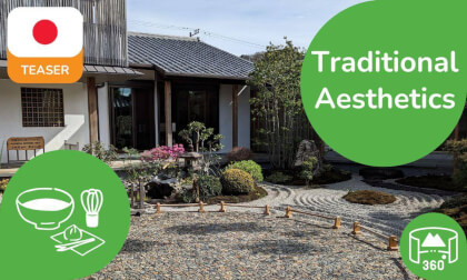 Traditional Japanese Aesthetics | 360 8K3D Teaser | Learn Japanese in VR | DYNAMIC LANGUAGES Traditional Japanese Aesthetics | 360 8K3D Teaser | Learn Japanese in VR | DYNAMIC LANGUAGES