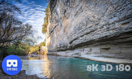Razor Bluff - Kings River, Arkansas in immersive VR180
