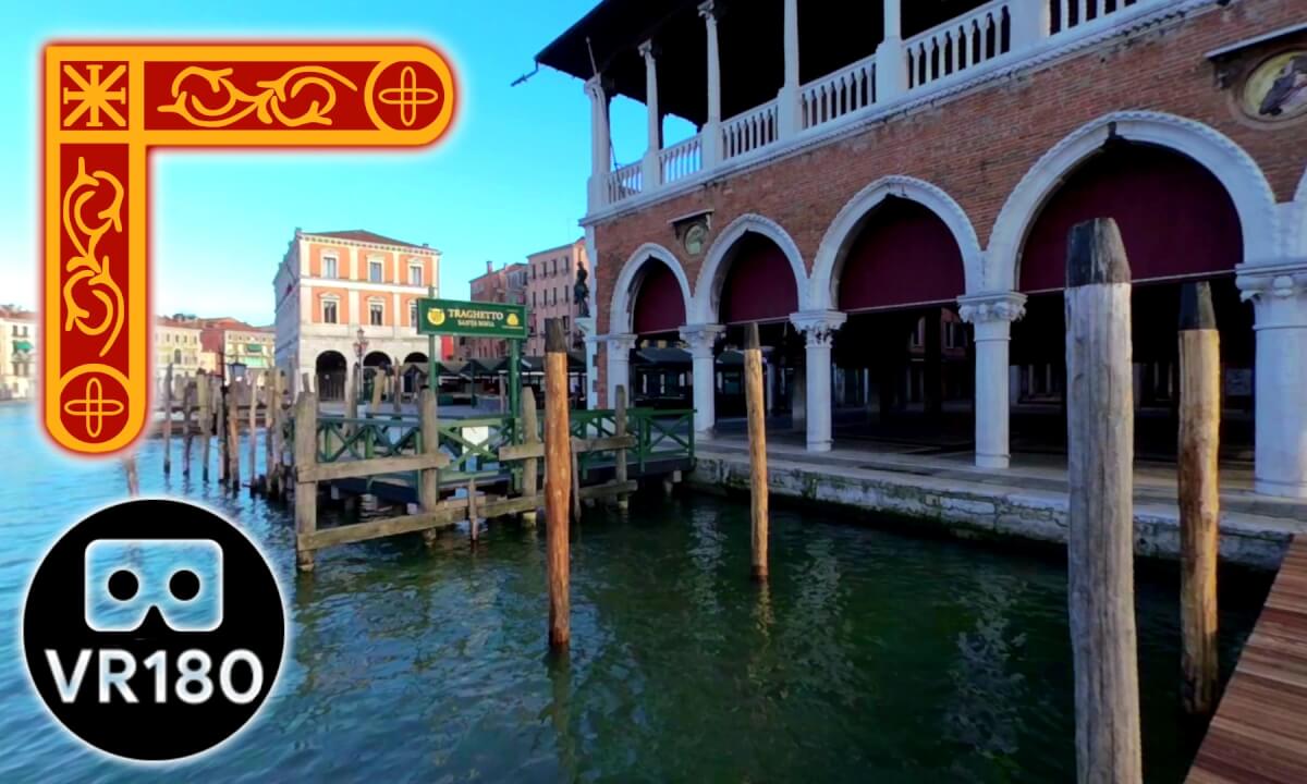 Venice VR - A secluded Dock - VR180 360 3D