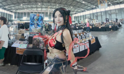 Models at Wonder Festival 2025 (3D VR180)
