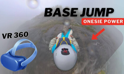 Jumping through Cloud at 2100ft - VR 360 Jumping through Cloud at 2100ft - VR 360