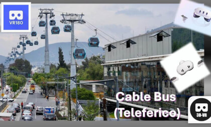 VR180 Cable Bus CDMX (Teleferico) #CDMX #Mexico #VR180 #3D #SBS VR180 Cable Bus CDMX (Teleferico) #CDMX #Mexico #VR180 #3D #SBS