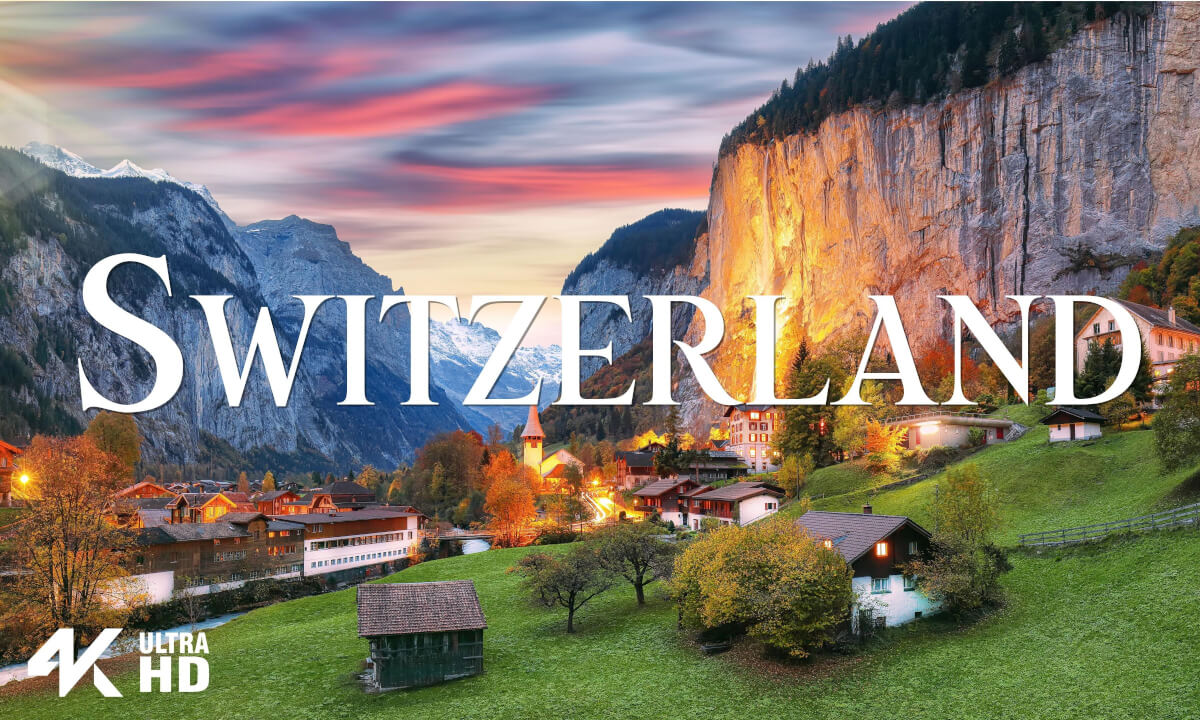 Switzerland in 4K VR - Drive Through the Landscapes of Raw Beauty and Hidden Wonders