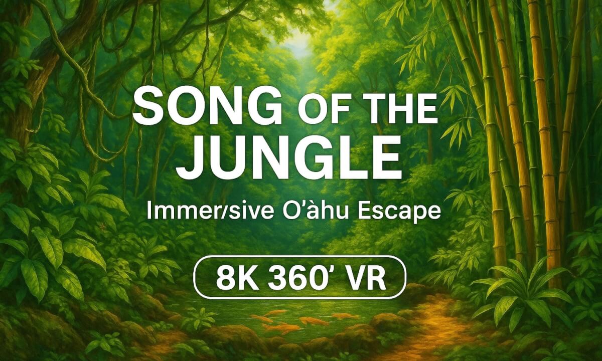 Song of the Jungle | Immersive Oʻahu Escape (8K 360° VR)