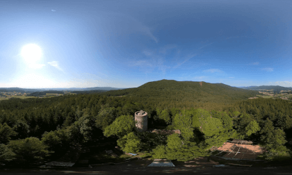 Castle ruins Lichteneck Bavaria