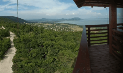 Hungary Balaton Batsanyi Viewing Tower 3D 180VR