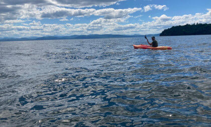Boating on Lake Champlain, Vermont