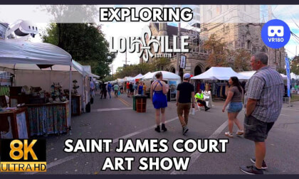 Victorian Mansions & Art on a Sunday Morning: The Saint James Court Art Show Immersion 8K VR180 VR Video Victorian Mansions & Art on a Sunday Morning: The Saint James Court Art Show Immersion 8K VR180 VR