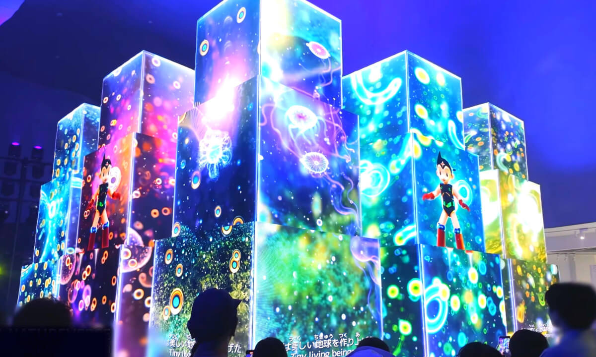 EXPO 2025 Japan - NATURE VERSE SHOW パソナ館 大阪・関西万博 (multi-angle)