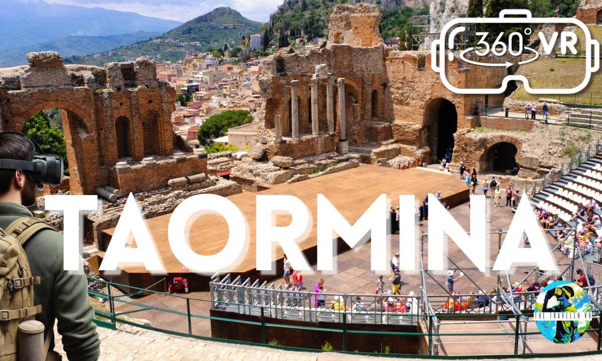 Explore SICILY in 360° VR with a Virtual Tour of Taormina!