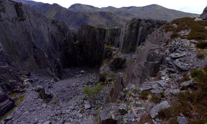 Exploring the Dinorwic slate quarry, North Wales, UK VR Video Exploring the Dinorwic slate quarry, North Wales, UK VR
